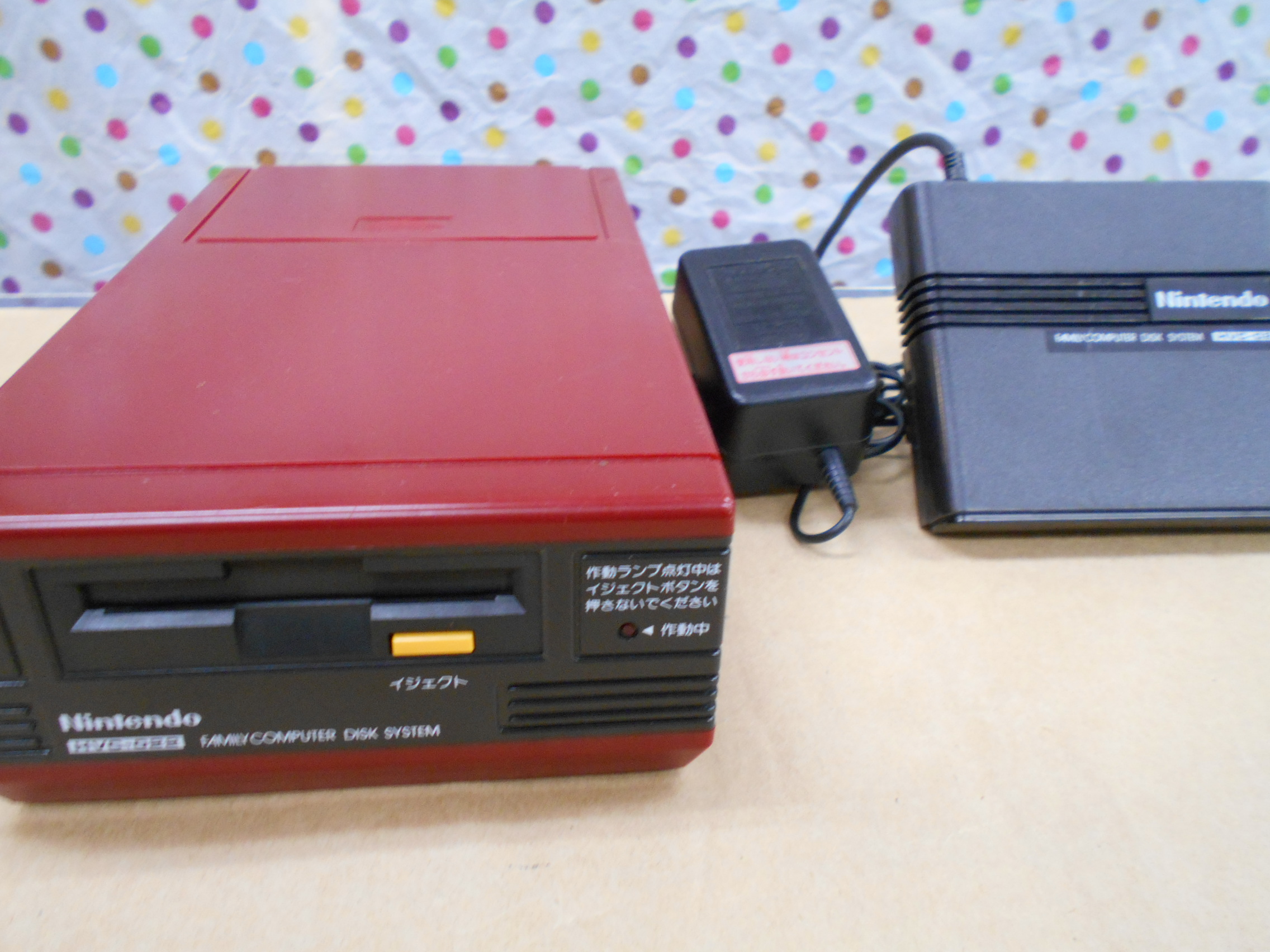 ツインファミコン 本体とカセットとディスクと